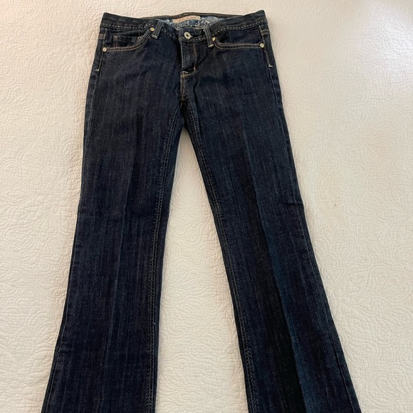 Anoname size 28 Bootcut dark denim. - Picture 6 of 10